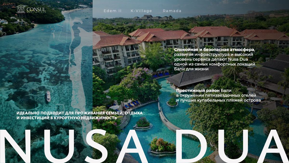 Слайд каталога: район Nusa Dua